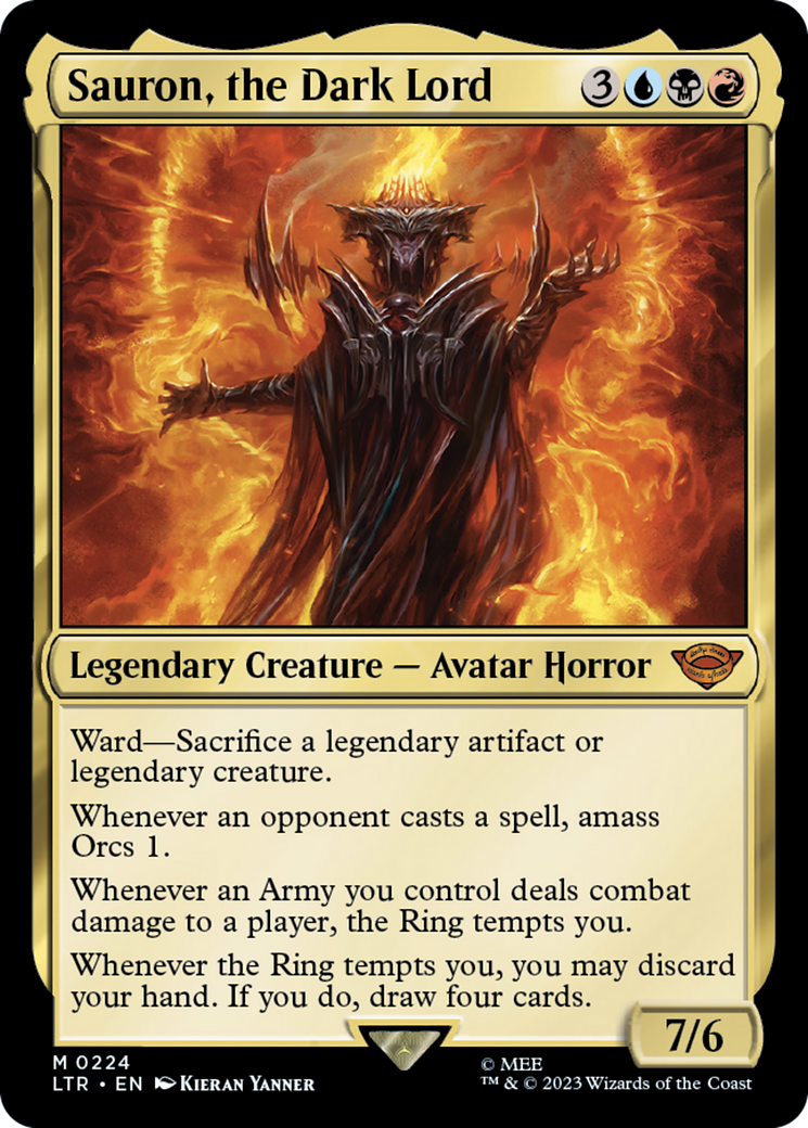 Sauron, the Dark Lord [The Lord of the Rings: Tales of Middle-Earth] | Grognard Games