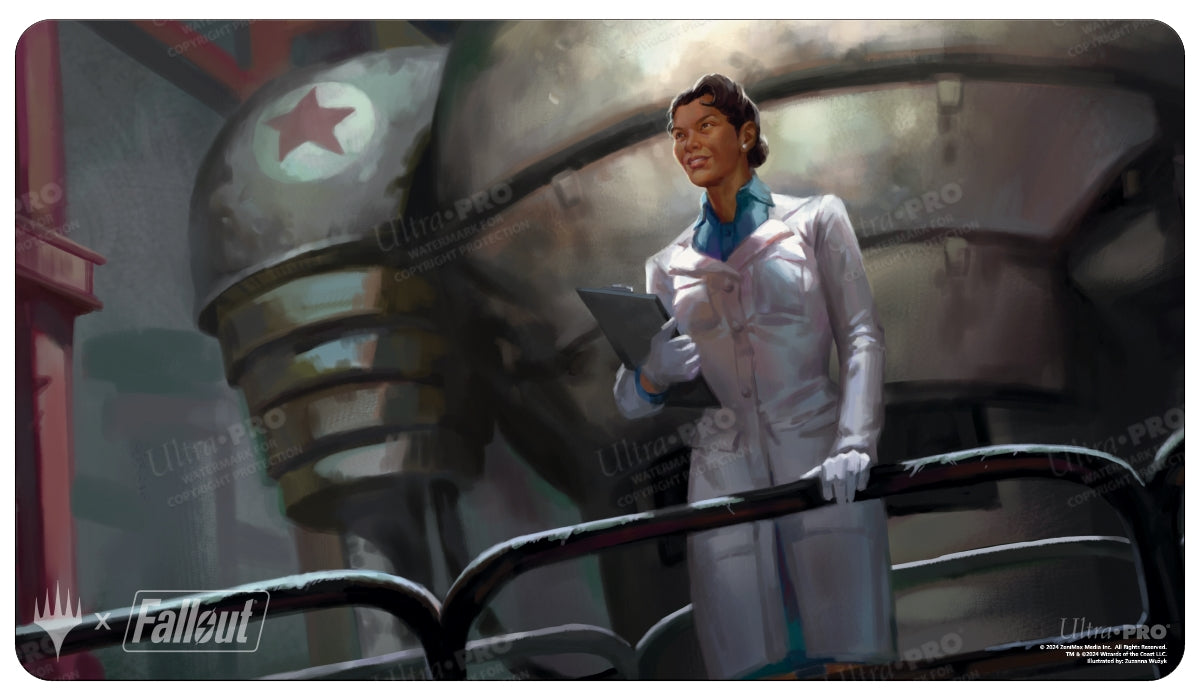 Dr. Madison Li Fallout Playmat - Magic: The Gathering (Pre-order) | Grognard Games