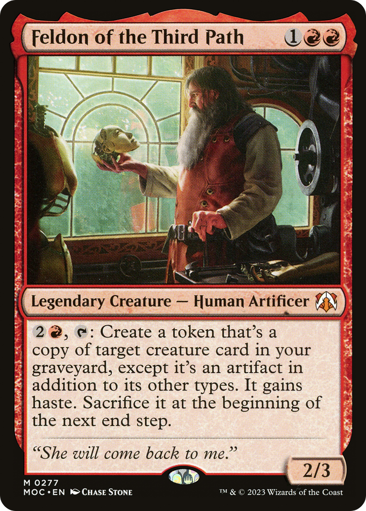 Feldon of the Third Path [March of the Machine Commander] | Grognard Games