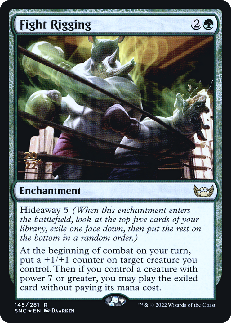 Fight Rigging [Streets of New Capenna Prerelease Promos] | Grognard Games
