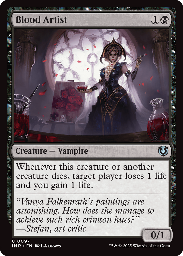 Blood Artist (INR-097) - Innistrad Remastered Foil | Grognard Games