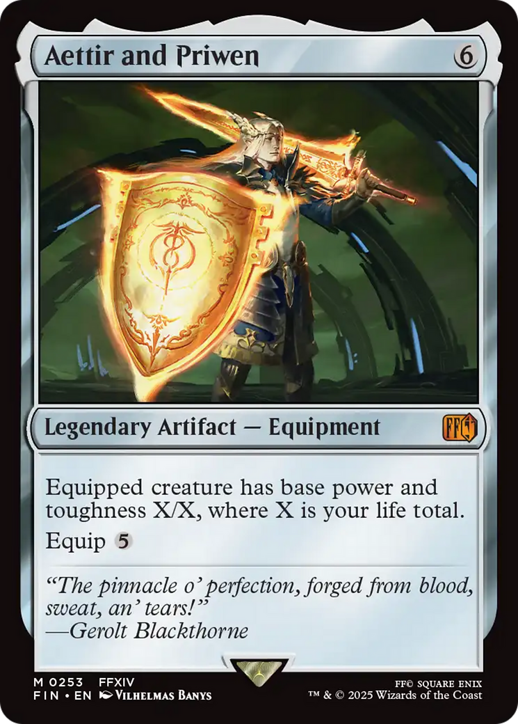 Aettir and Priwen (FIN-253) - FINAL FANTASY Foil | Grognard Games