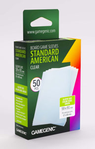 (Green) PRIME SLEEVES GGS10176ML: STANDARD AMERICAN (59 X 91 MM)-new | Grognard Games