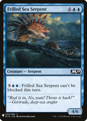 Frilled Sea Serpent [Mystery Booster] | Grognard Games