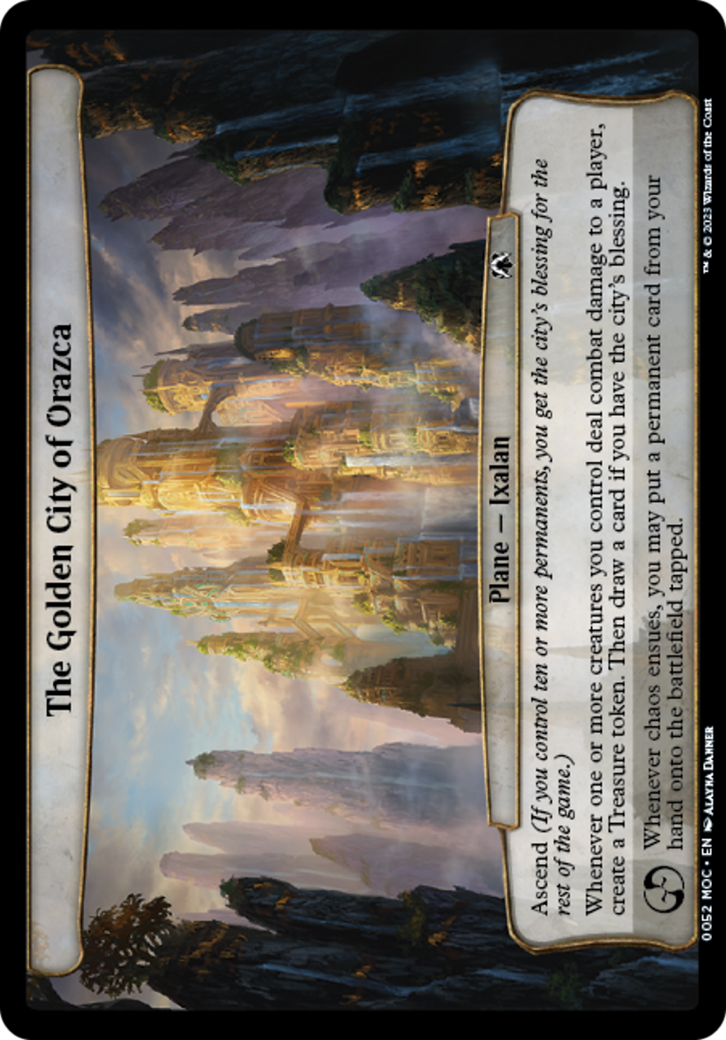 The Golden City of Orazca [March of the Machine Commander] | Grognard Games