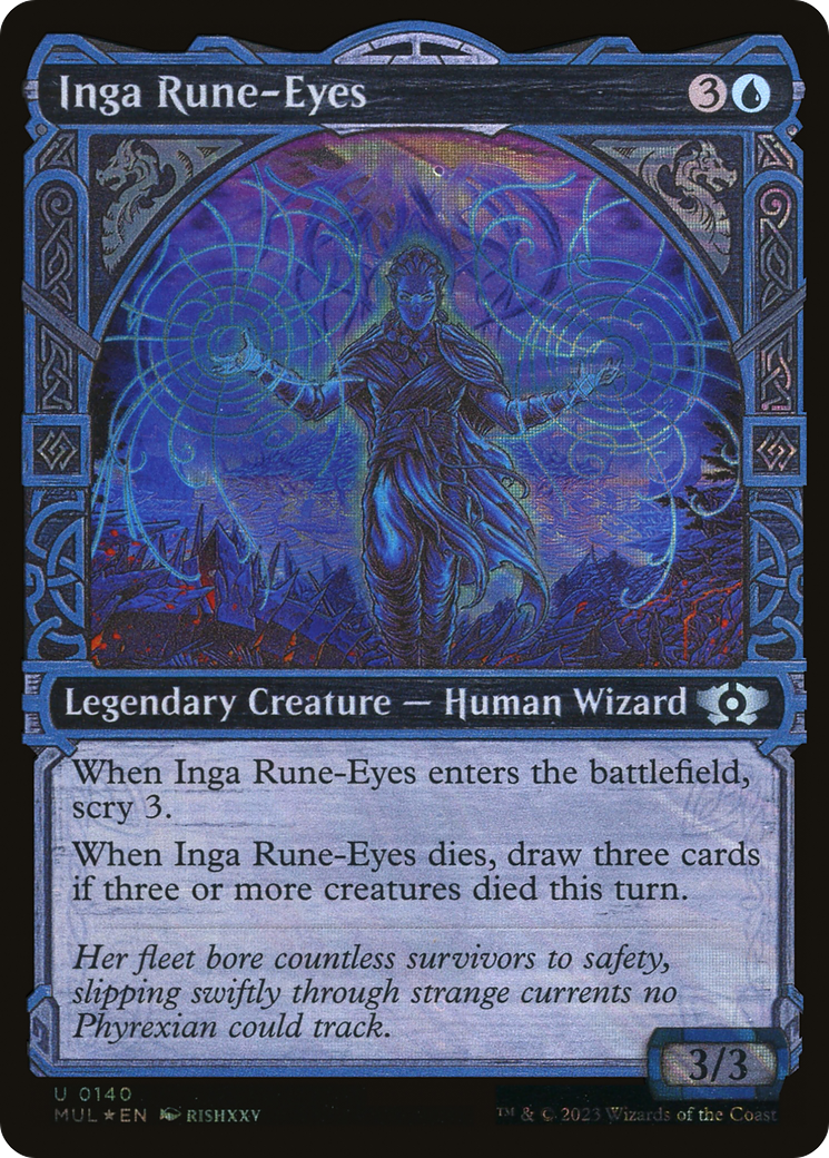 Inga Rune-Eyes (Halo Foil) [Multiverse Legends] | Grognard Games