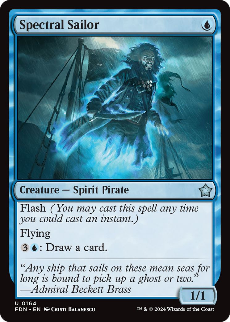 Spectral Sailor [Foundations] | Grognard Games