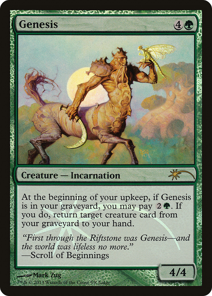 Genesis [Judge Gift Cards 2013] | Grognard Games