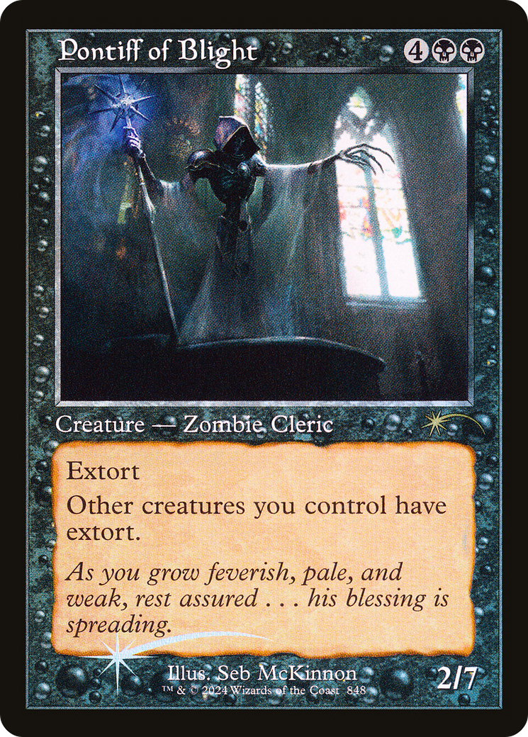 Pontiff of Blight (Retro Frame) [Secret Lair Drop Series] | Grognard Games