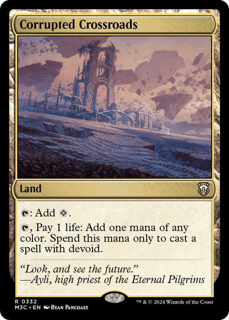 Corrupted Crossroads [Modern Horizons 3 Commander] | Grognard Games