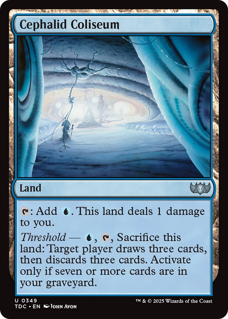 Cephalid Coliseum [Tarkir: Dragonstorm Commander] | Grognard Games
