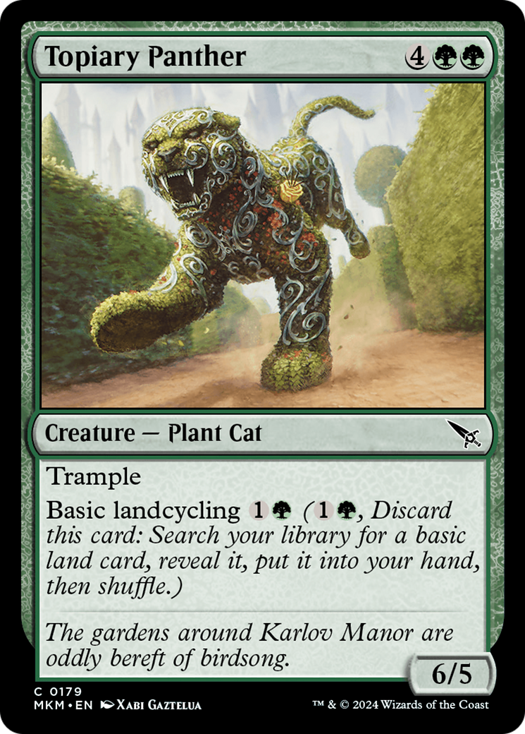 Topiary Panther [Murders at Karlov Manor] | Grognard Games