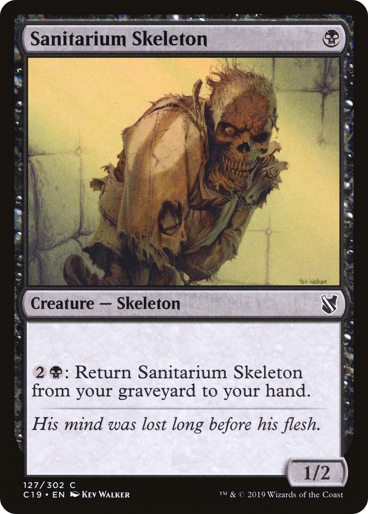 Sanitarium Skeleton [Commander 2019] | Grognard Games