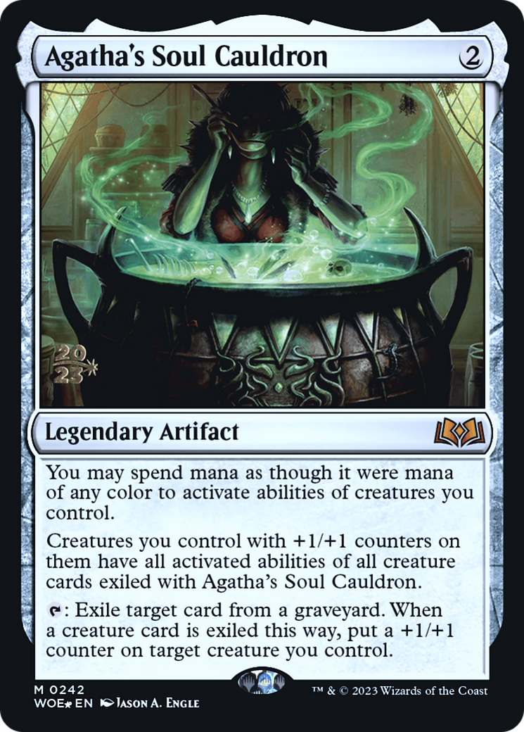 Agatha's Soul Cauldron [Wilds of Eldraine Prerelease Promos] | Grognard Games