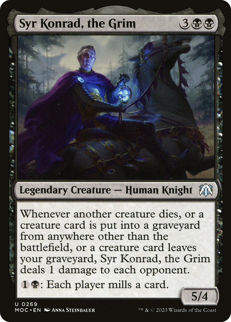 Syr Konrad, the Grim [March of the Machine Commander] | Grognard Games