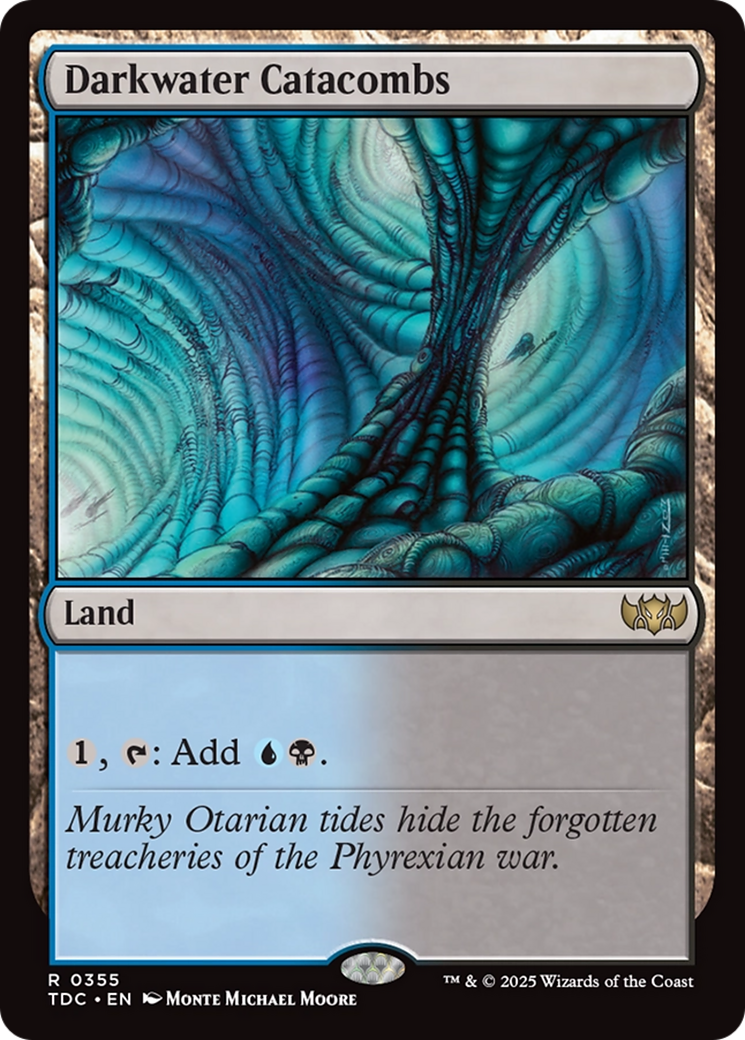 Darkwater Catacombs [Tarkir: Dragonstorm Commander] | Grognard Games