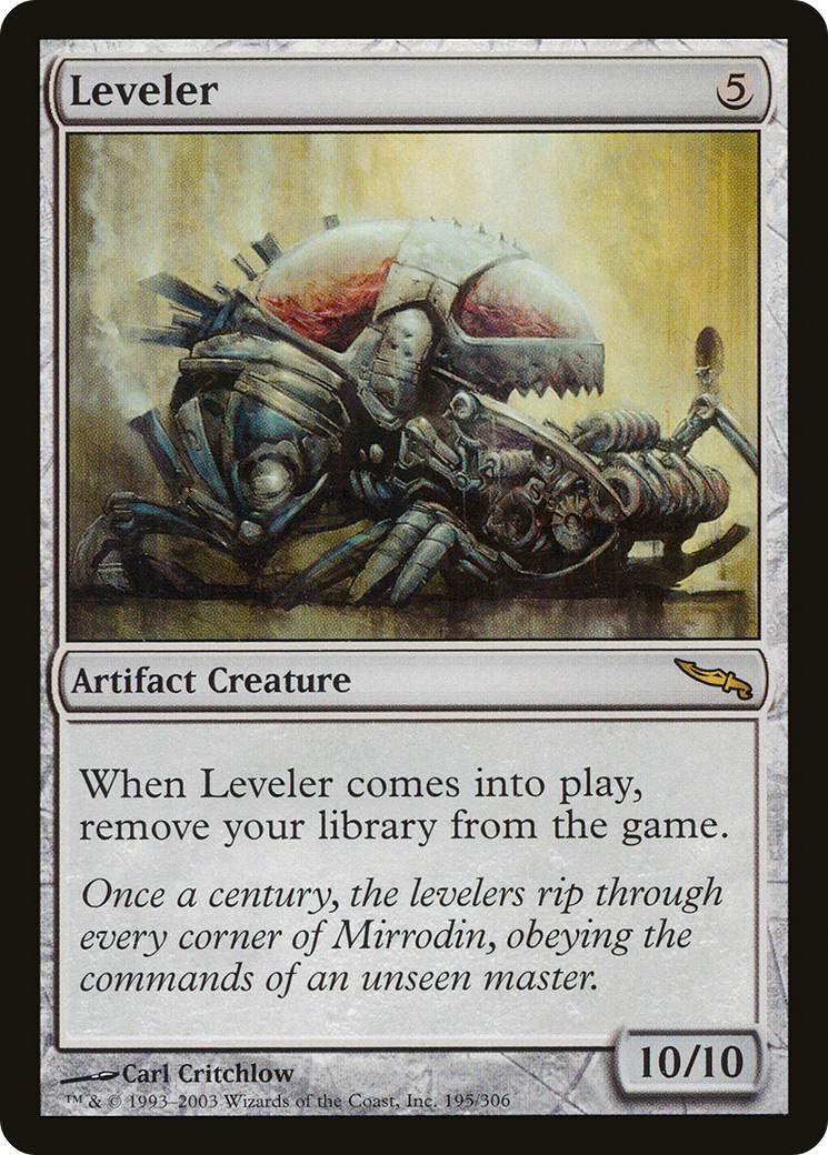 Leveler [Mirrodin] | Grognard Games