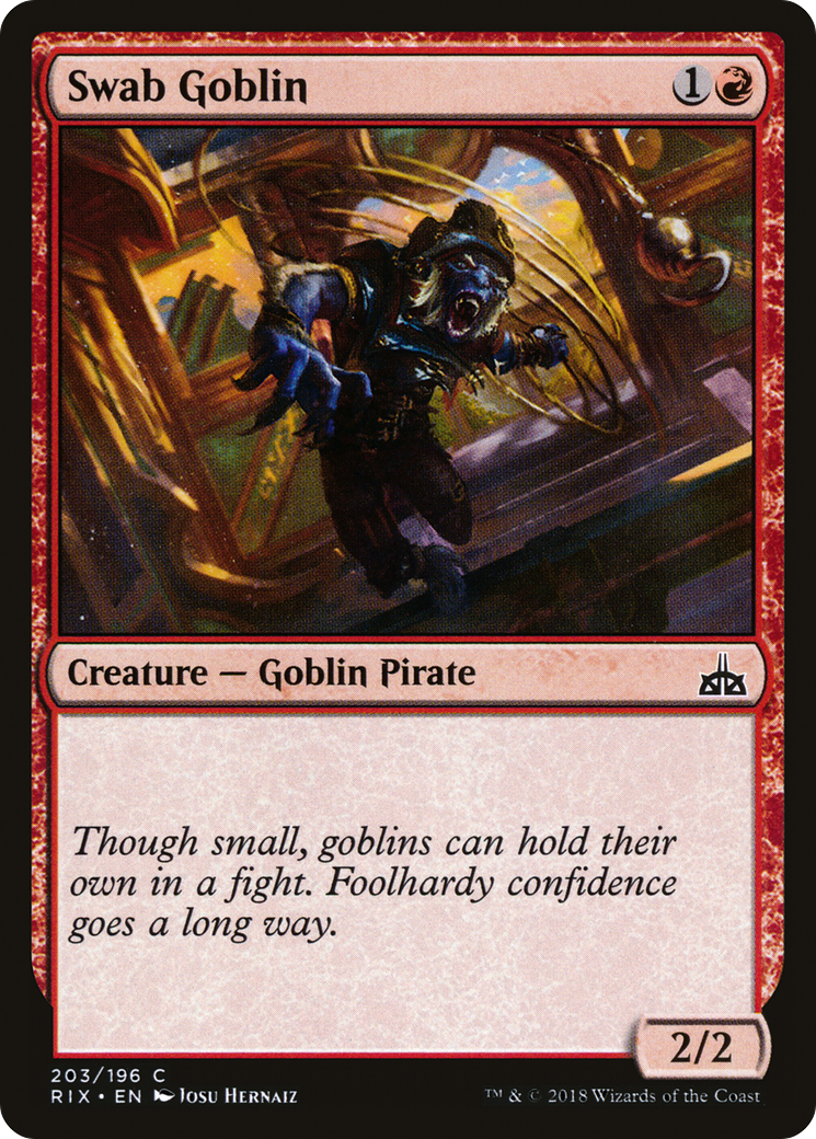 Swab Goblin [Rivals of Ixalan] | Grognard Games