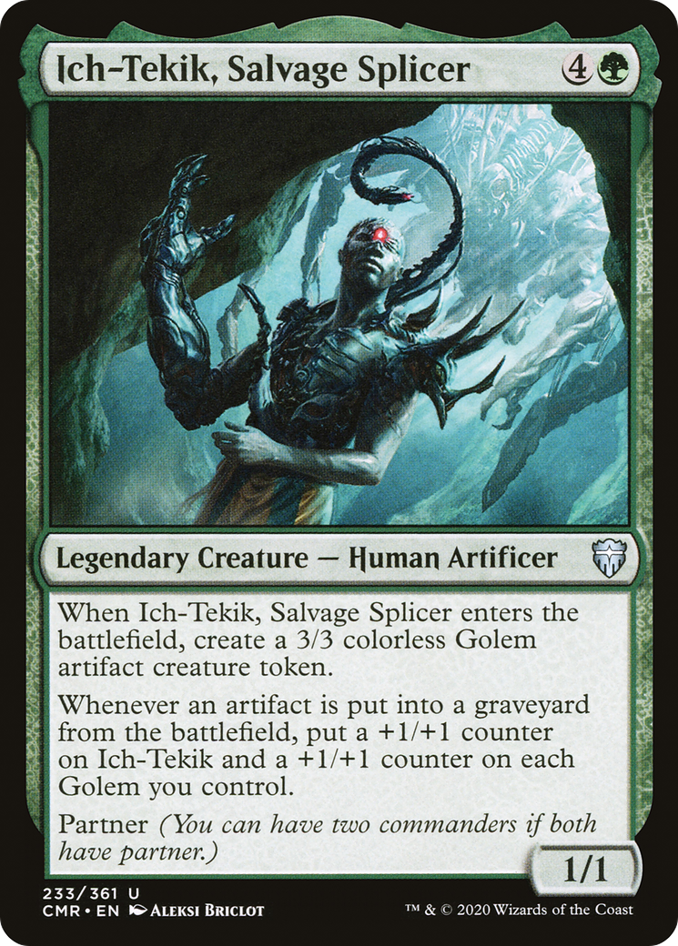 Ich-Tekik, Salvage Splicer [Commander Legends] | Grognard Games