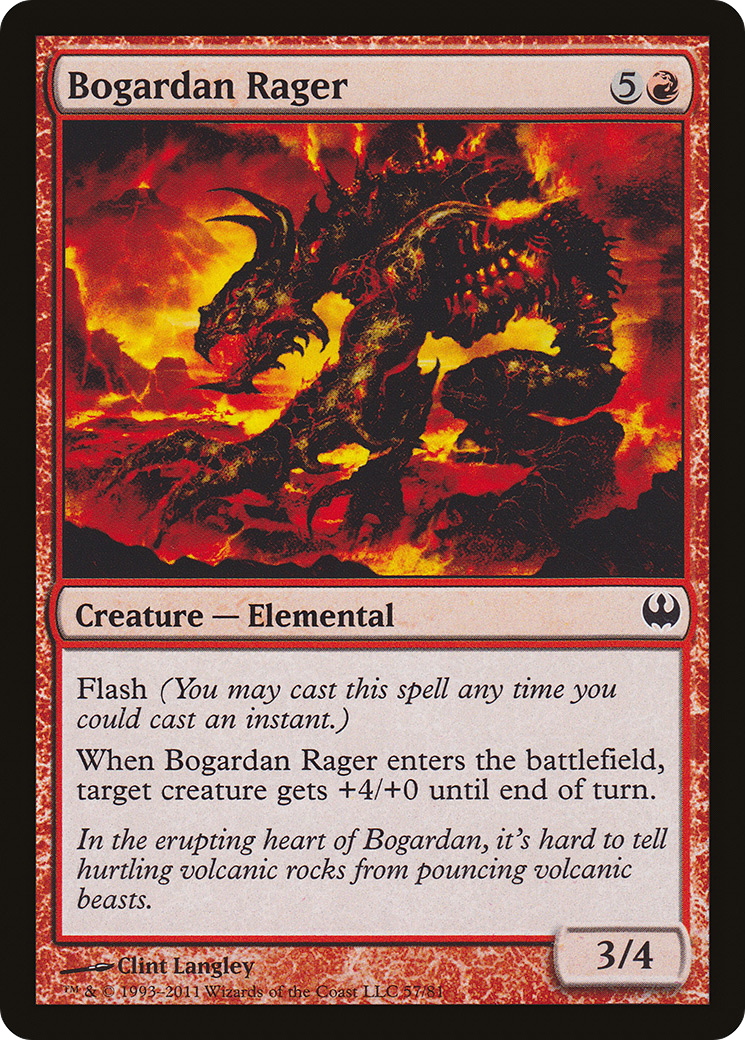 Bogardan Rager [Duel Decks: Knights vs. Dragons] | Grognard Games
