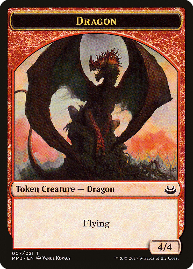 Dragon [Modern Masters 2017 Tokens] | Grognard Games