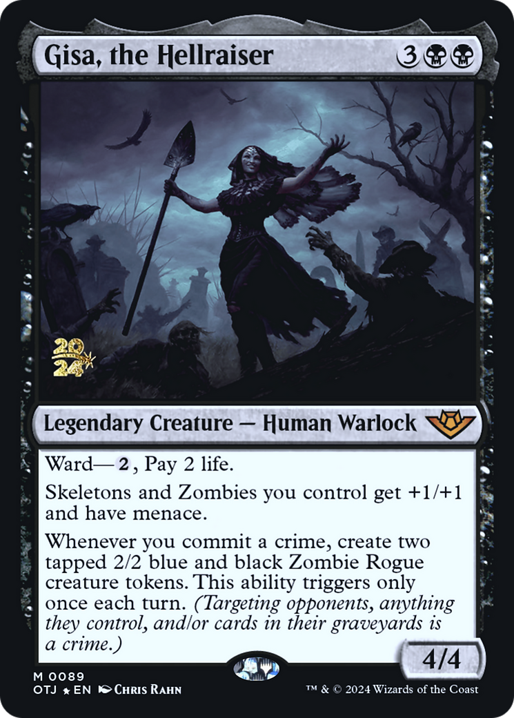Gisa, the Hellraiser [Outlaws of Thunder Junction Prerelease Promos] | Grognard Games