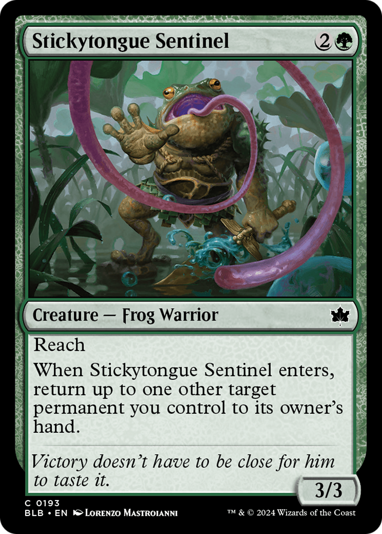 Stickytongue Sentinel [Bloomburrow] | Grognard Games