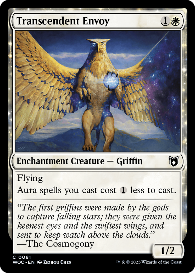 Transcendent Envoy [Wilds of Eldraine Commander] | Grognard Games