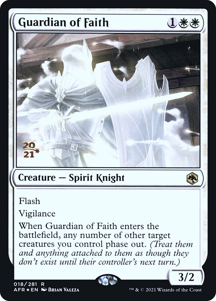 Guardian of Faith [Dungeons & Dragons: Adventures in the Forgotten Realms Prerelease Promos] | Grognard Games
