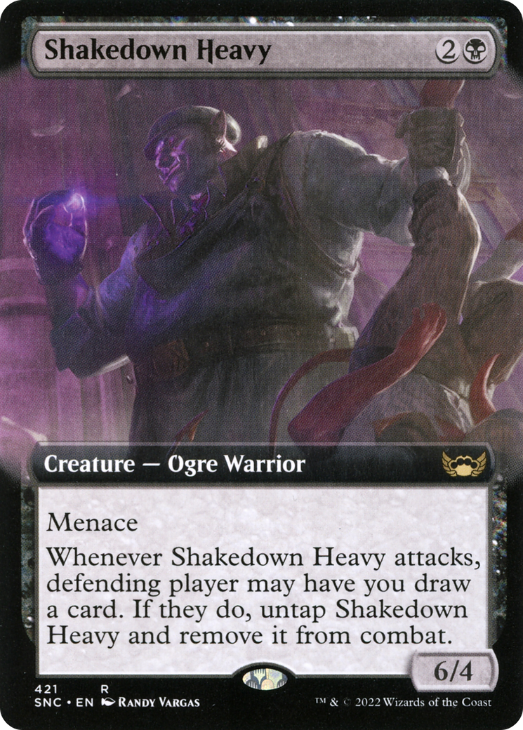 Shakedown Heavy (Extended Art) [Streets of New Capenna] | Grognard Games