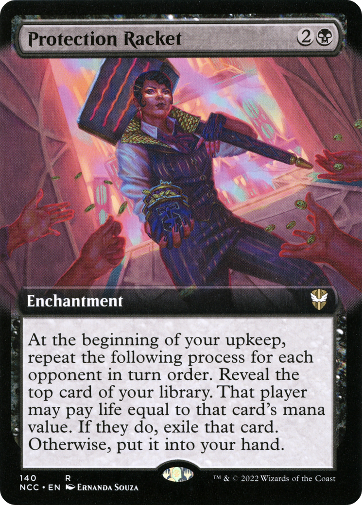 Protection Racket (Extended Art) [Streets of New Capenna Commander] | Grognard Games