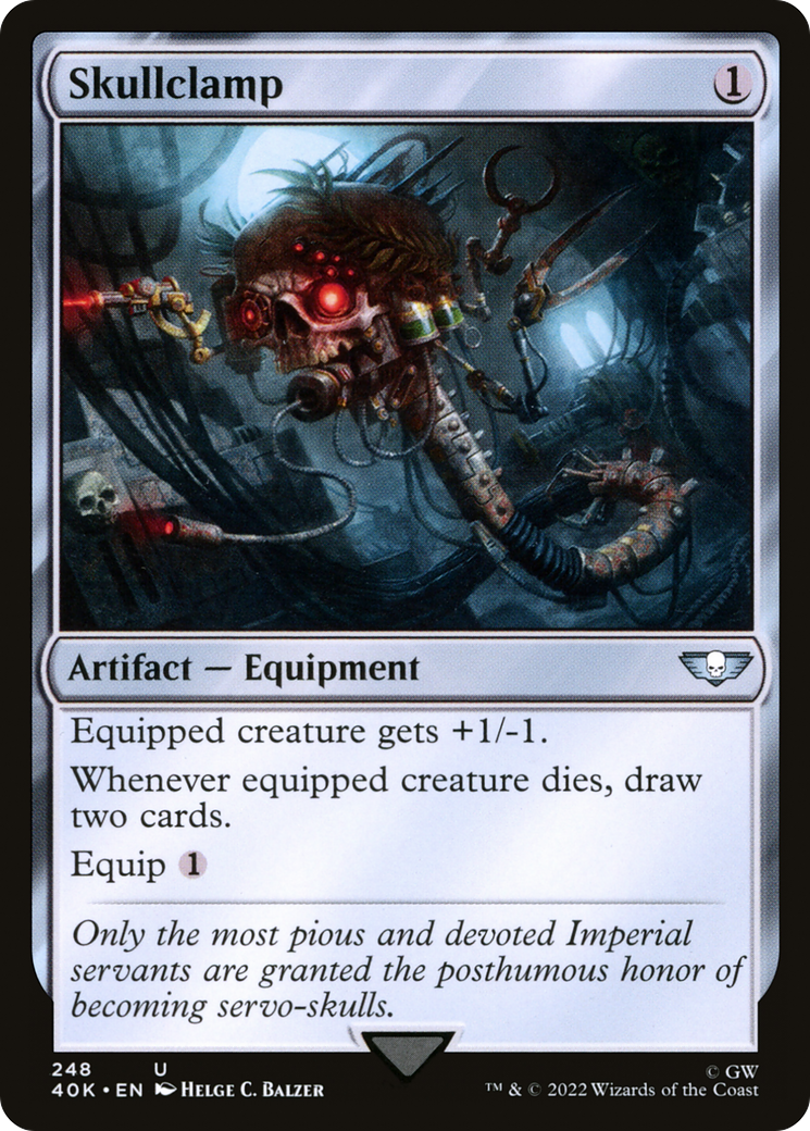 Skullclamp [Universes Beyond: Warhammer 40,000] | Grognard Games