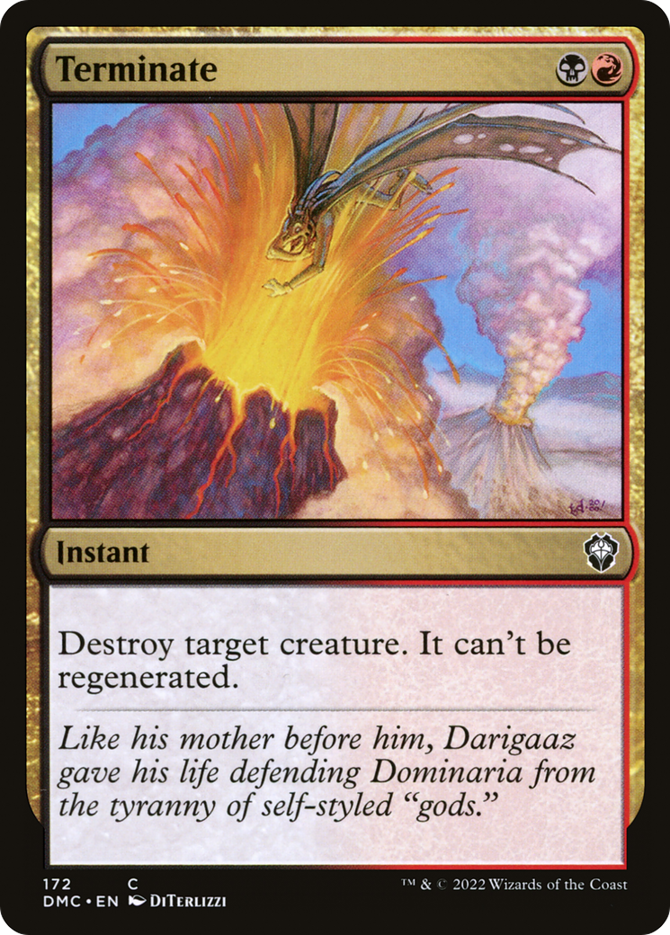 Terminate [Dominaria United Commander] | Grognard Games