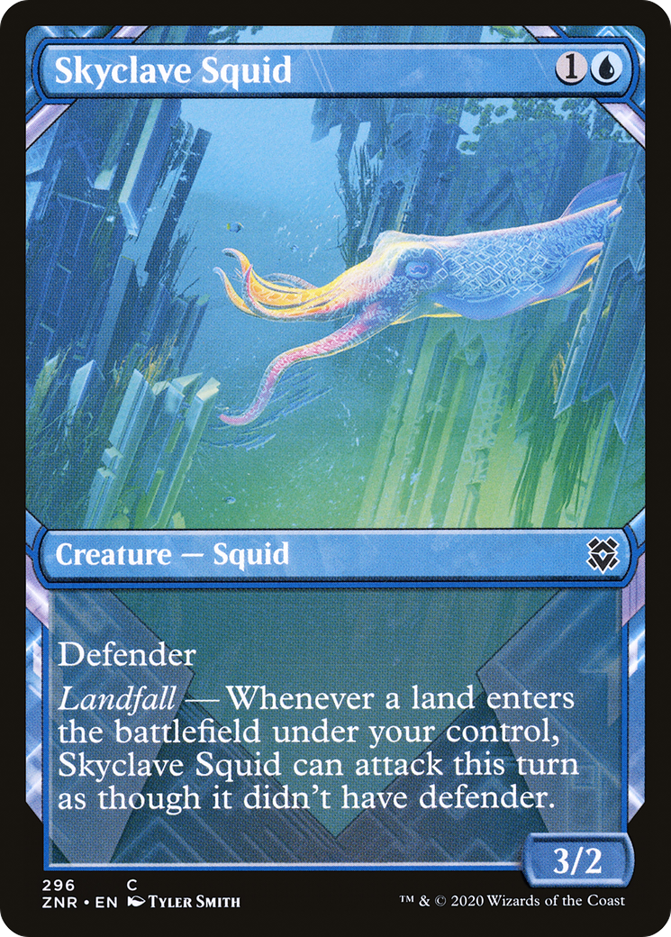 Skyclave Squid (Showcase) [Zendikar Rising] | Grognard Games