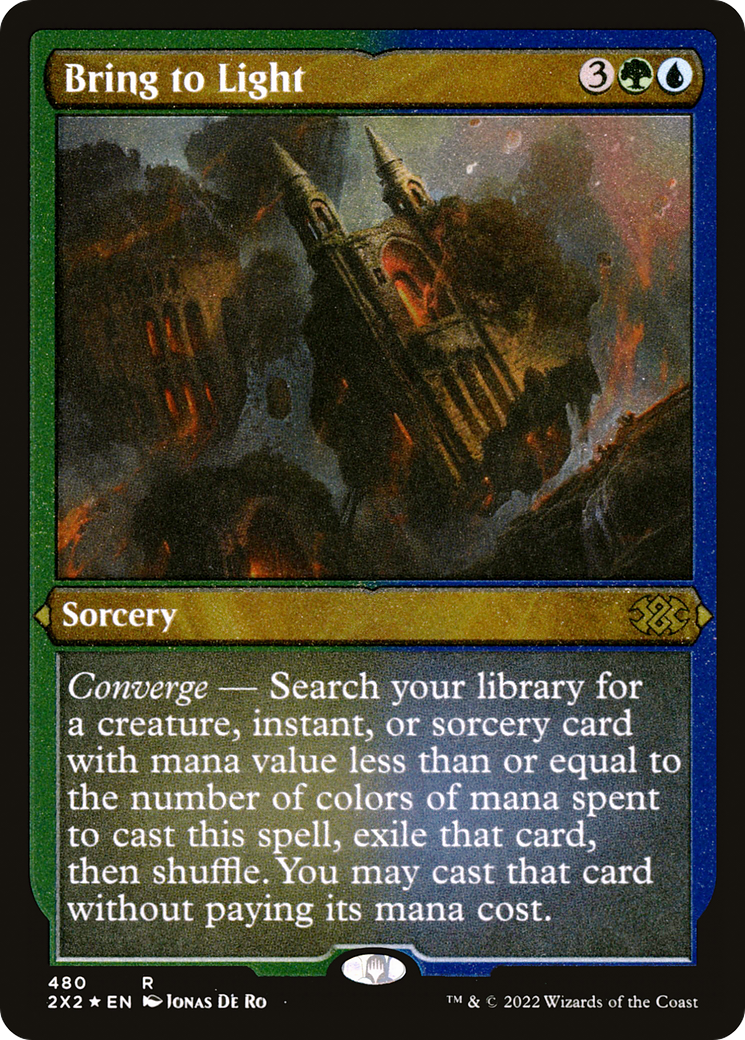 Bring to Light (Foil Etched) (2X2-480) - Double Masters 2022 Foil | Grognard Games