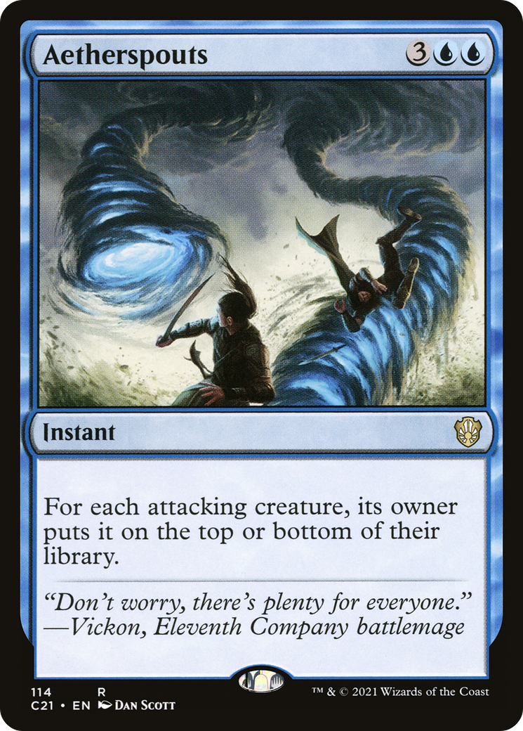 Aetherspouts [Commander 2021] | Grognard Games