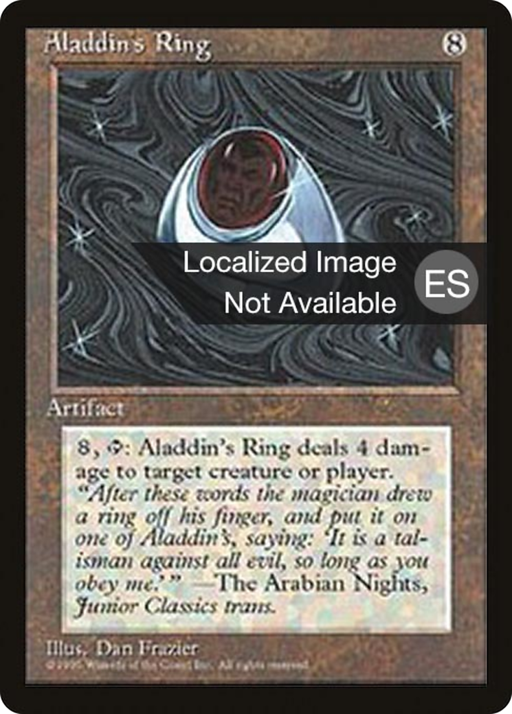Aladdin's Ring [Fourth Edition (Foreign Black Border)] | Grognard Games