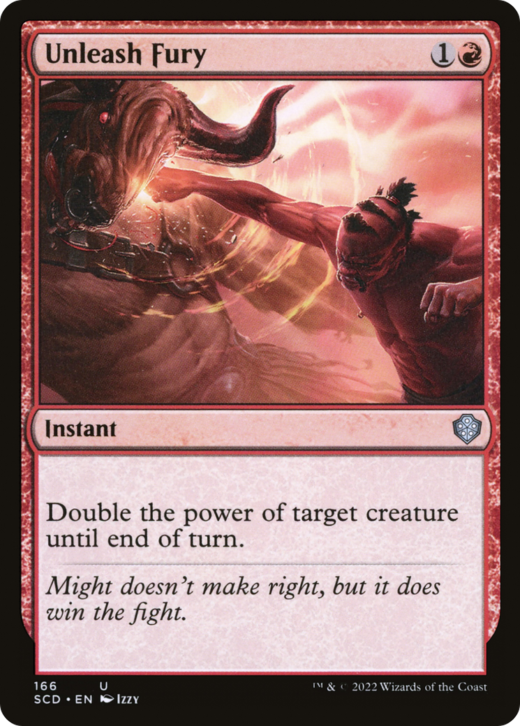 Unleash Fury [Starter Commander Decks] | Grognard Games