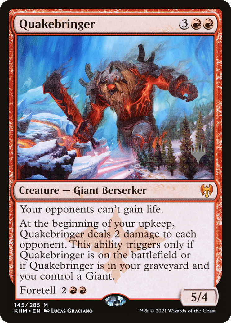 Quakebringer [Kaldheim Promos] | Grognard Games