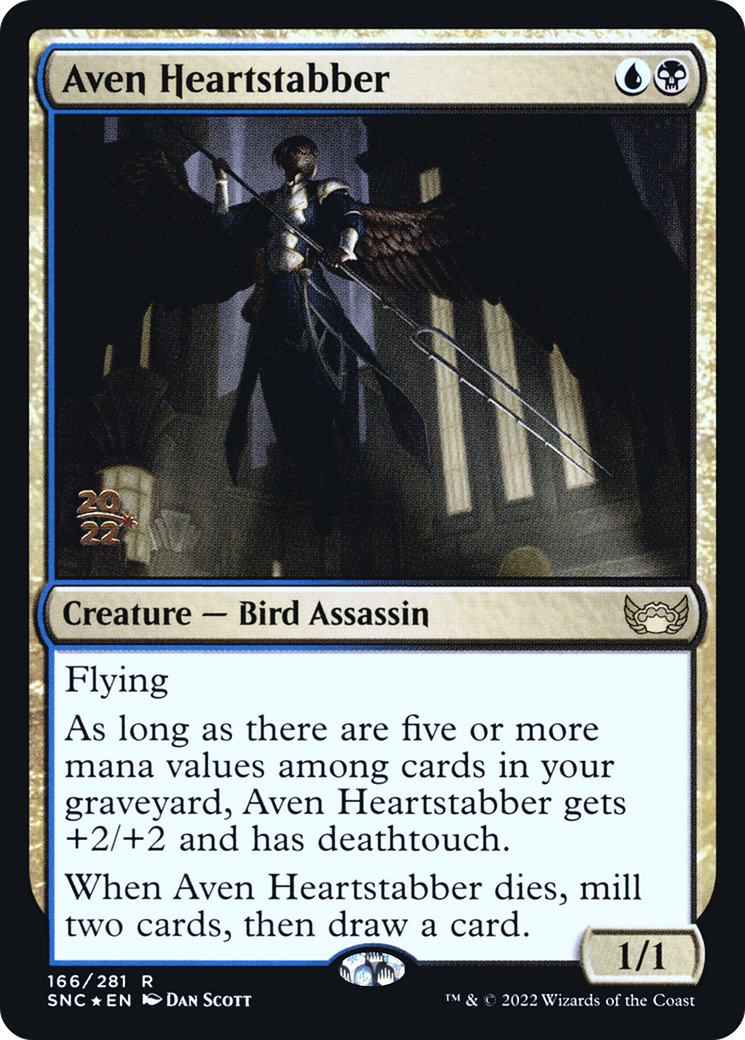 Aven Heartstabber [Streets of New Capenna Prerelease Promos] | Grognard Games