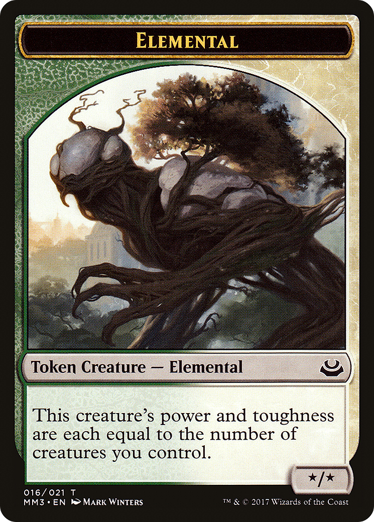 Elemental [Modern Masters 2017 Tokens] | Grognard Games