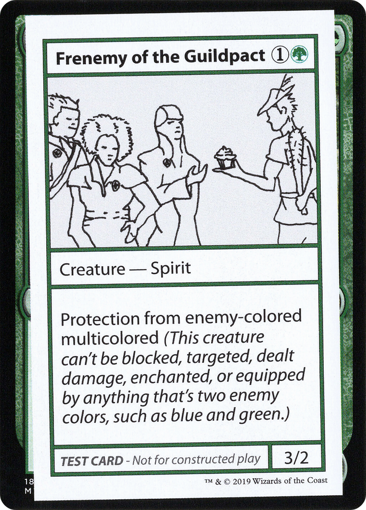 Frenemy of the Guildpact (2021 Edition) [Mystery Booster Playtest Cards] | Grognard Games