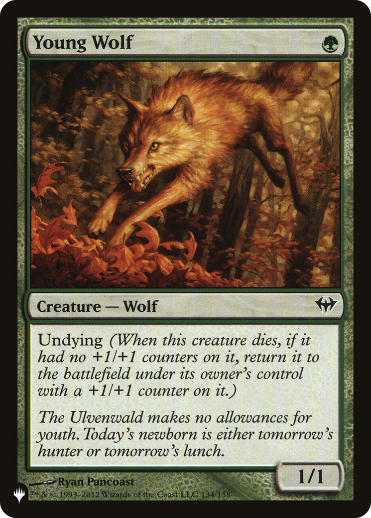 Young Wolf [The List Reprints] | Grognard Games