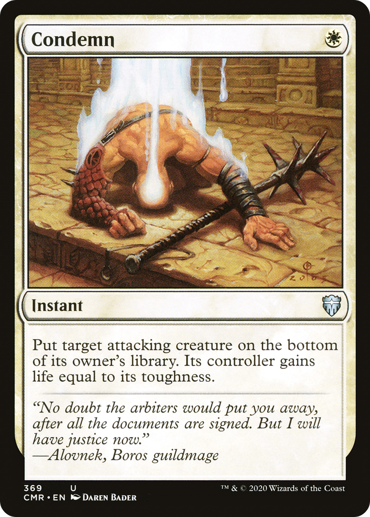 Condemn [Commander Legends] | Grognard Games