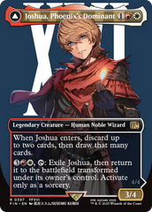Joshua, Phoenix's Dominant // Phoenix, Warden of Fire (FIN-397) - FINAL FANTASY: (enchantment) (Borderless) | Grognard Games