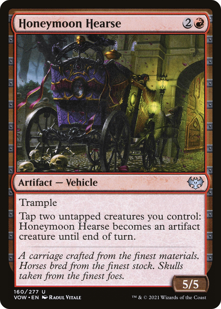Honeymoon Hearse [Innistrad: Crimson Vow] | Grognard Games