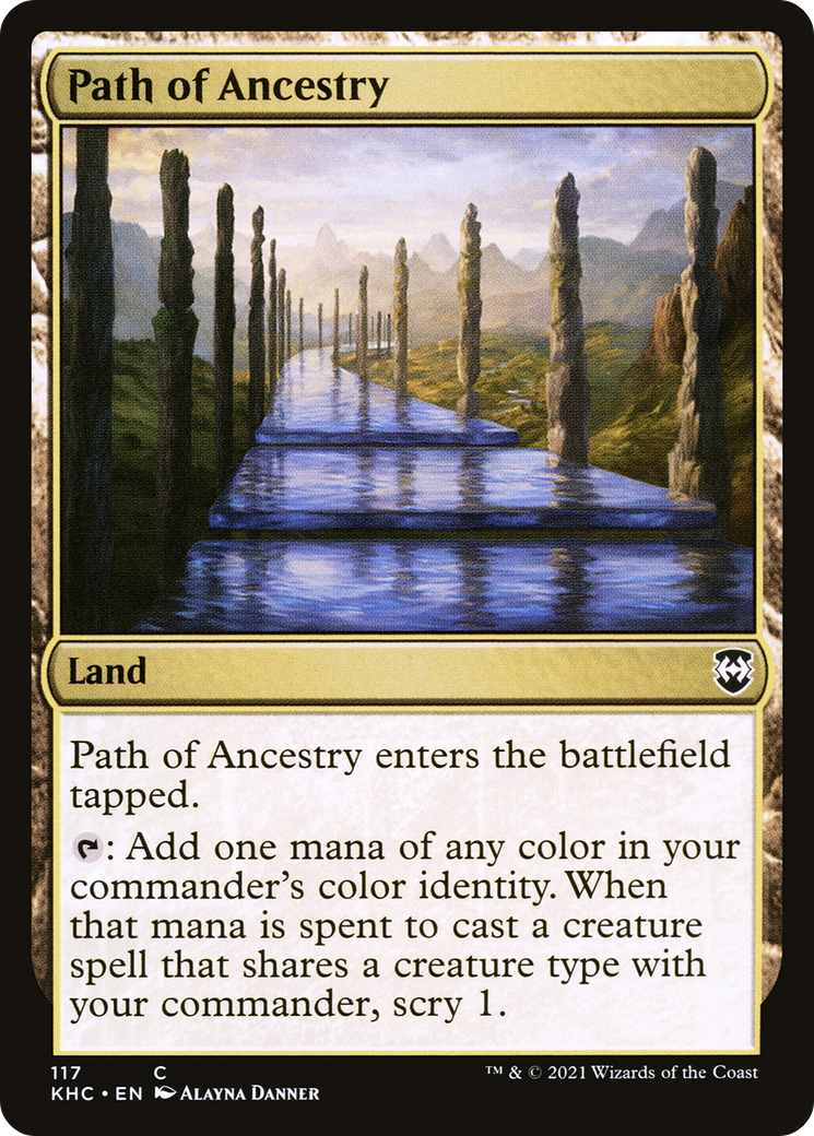 Path of Ancestry [Kaldheim Commander] | Grognard Games