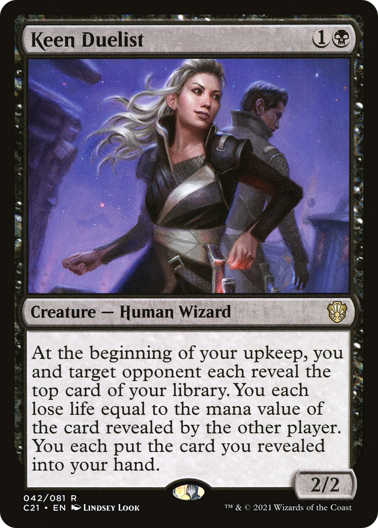 Keen Duelist [Commander 2021] | Grognard Games