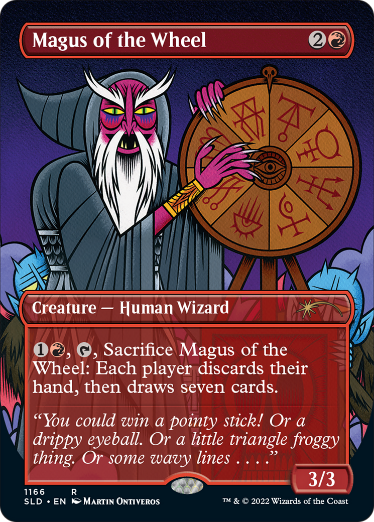 Magus of the Wheel (Borderless) [Secret Lair Drop Series] | Grognard Games