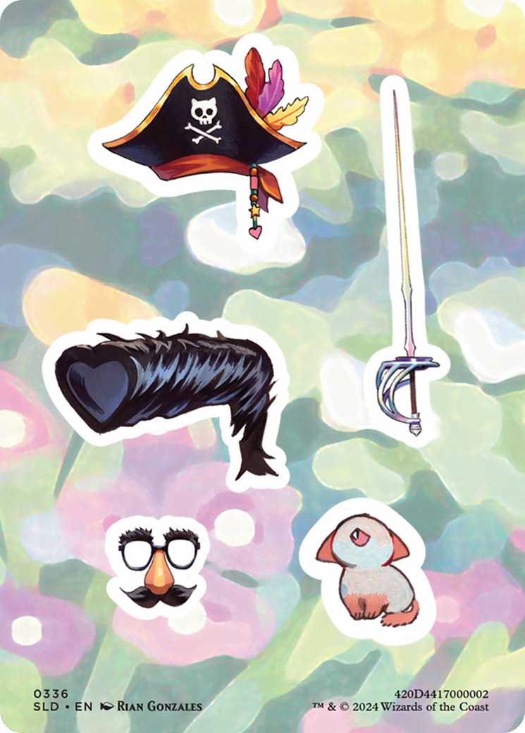 Sticker Sheet (0336) [Secret Lair Drop Series] | Grognard Games